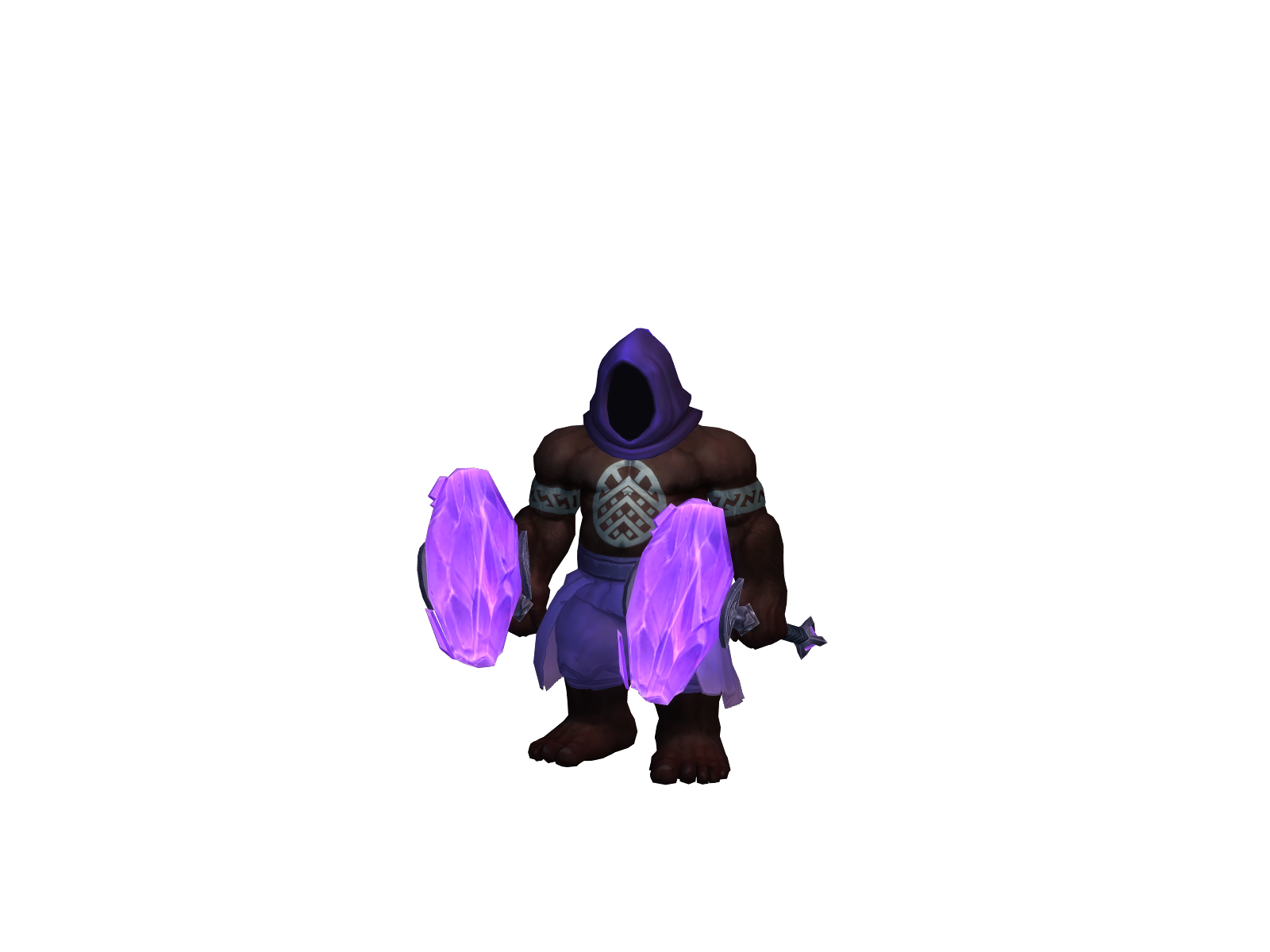Grimmebart 3D character render