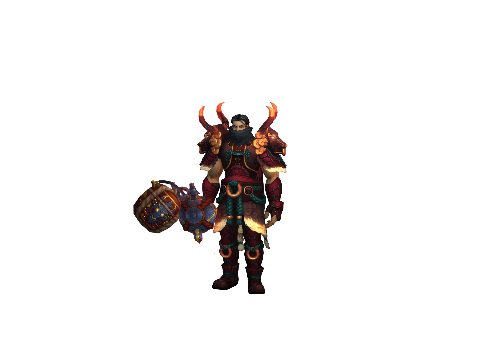 Kickolas 3D character render