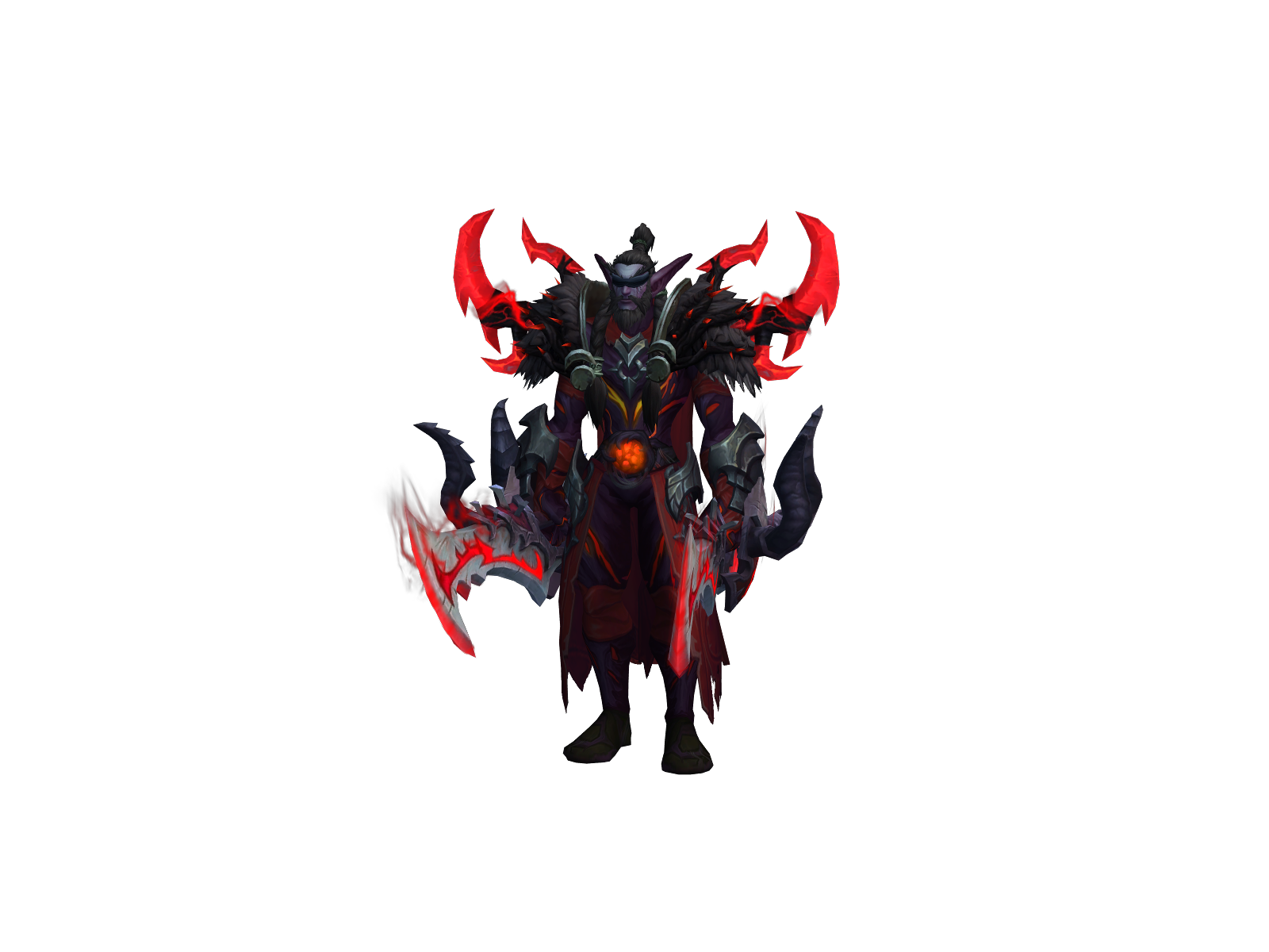 Vanglaive 3D character render
