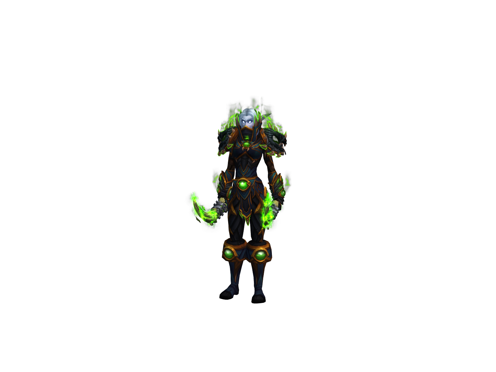 Hrafndis 3D character render