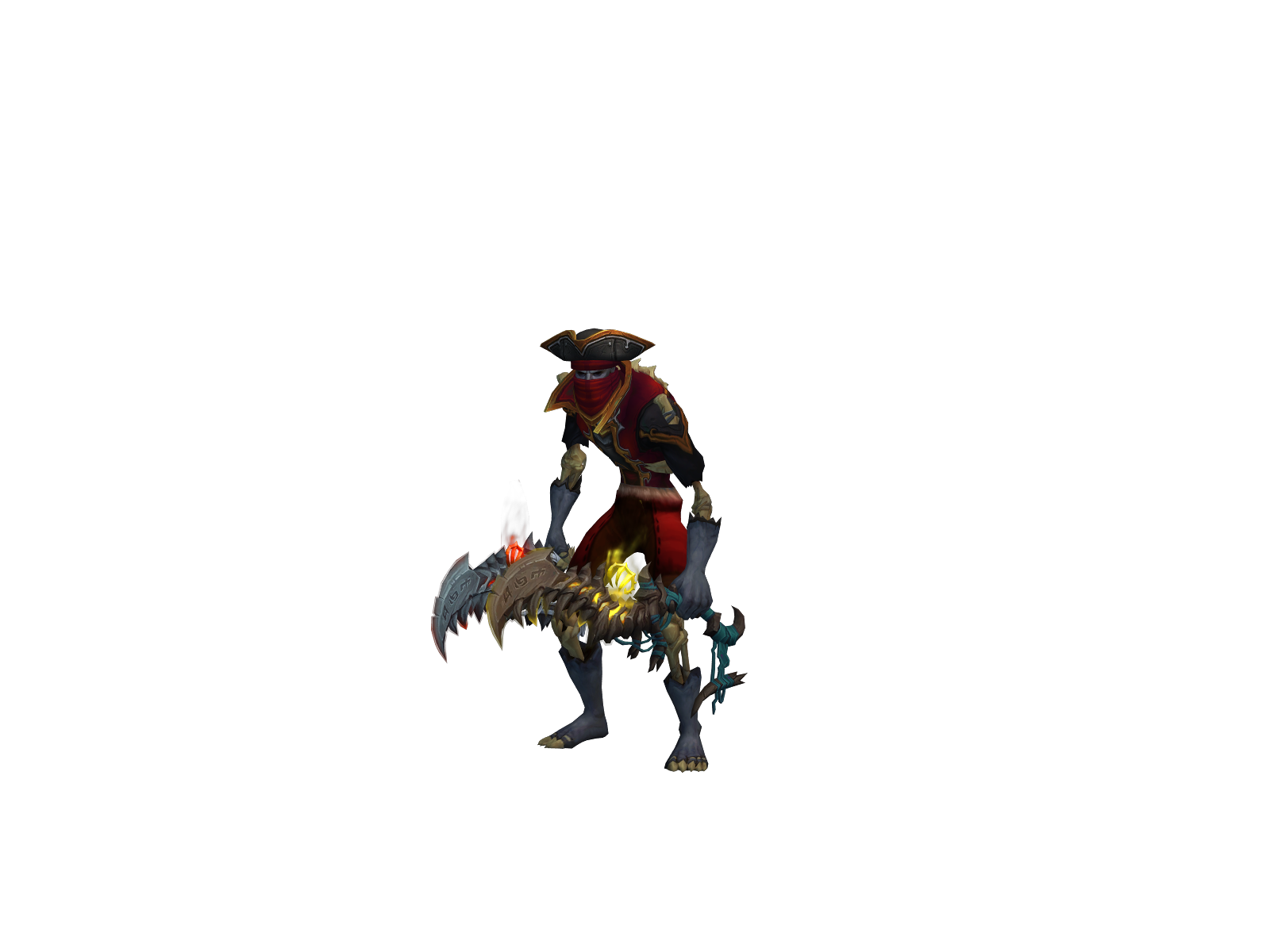 Ðemagon 3D character render