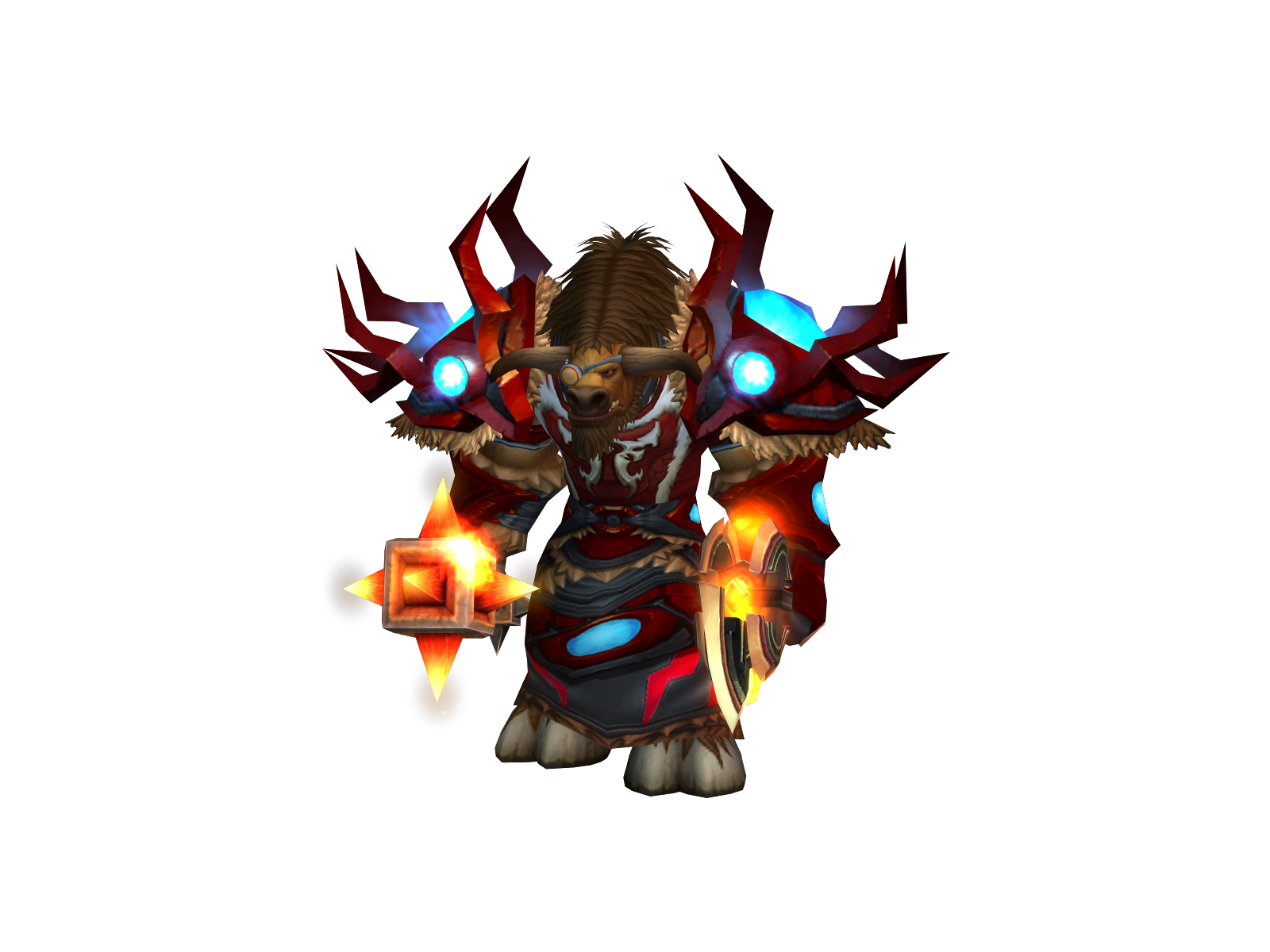 Bulletmoof 3D character render