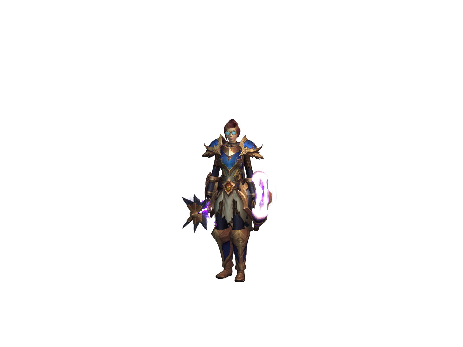 Gottesbraut 3D character render