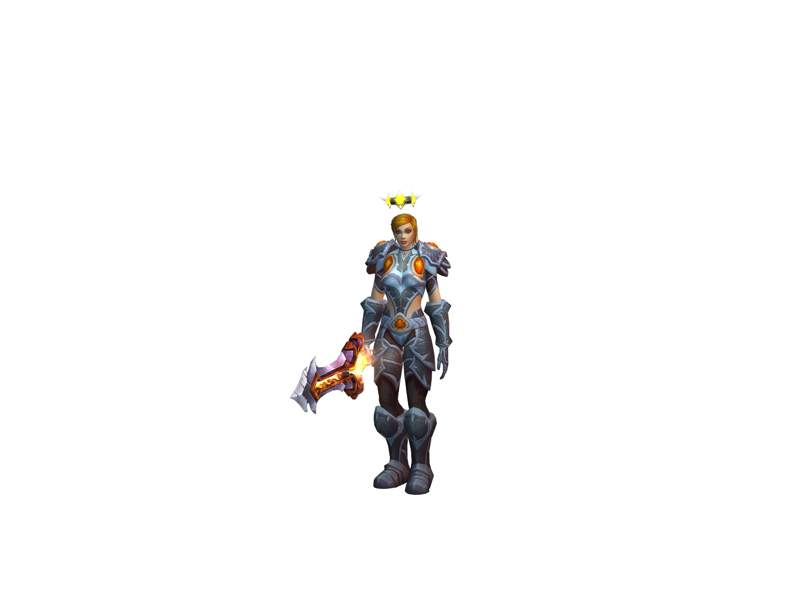 Luêlon 3D character render