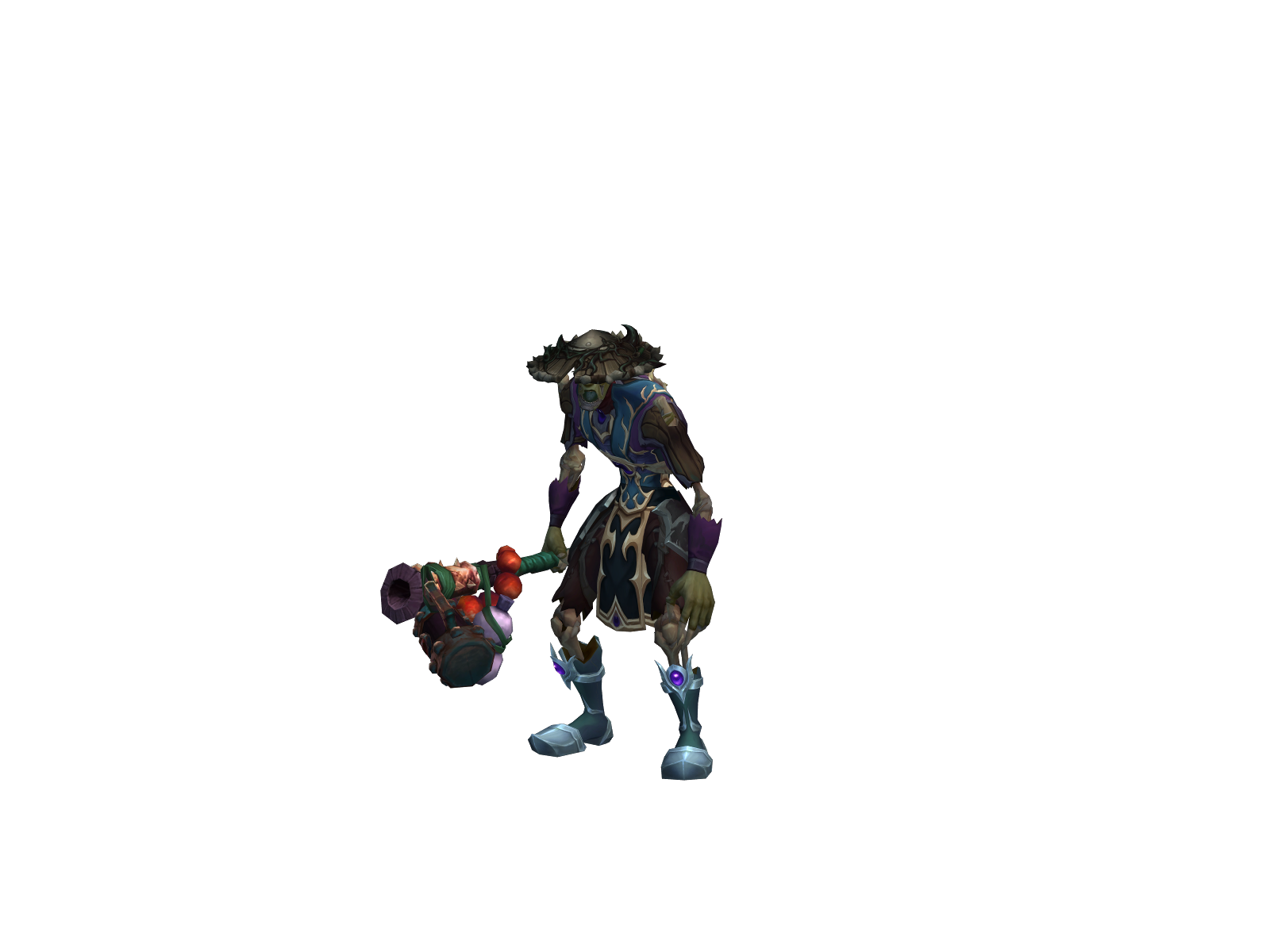 Dønttrust 3D character render