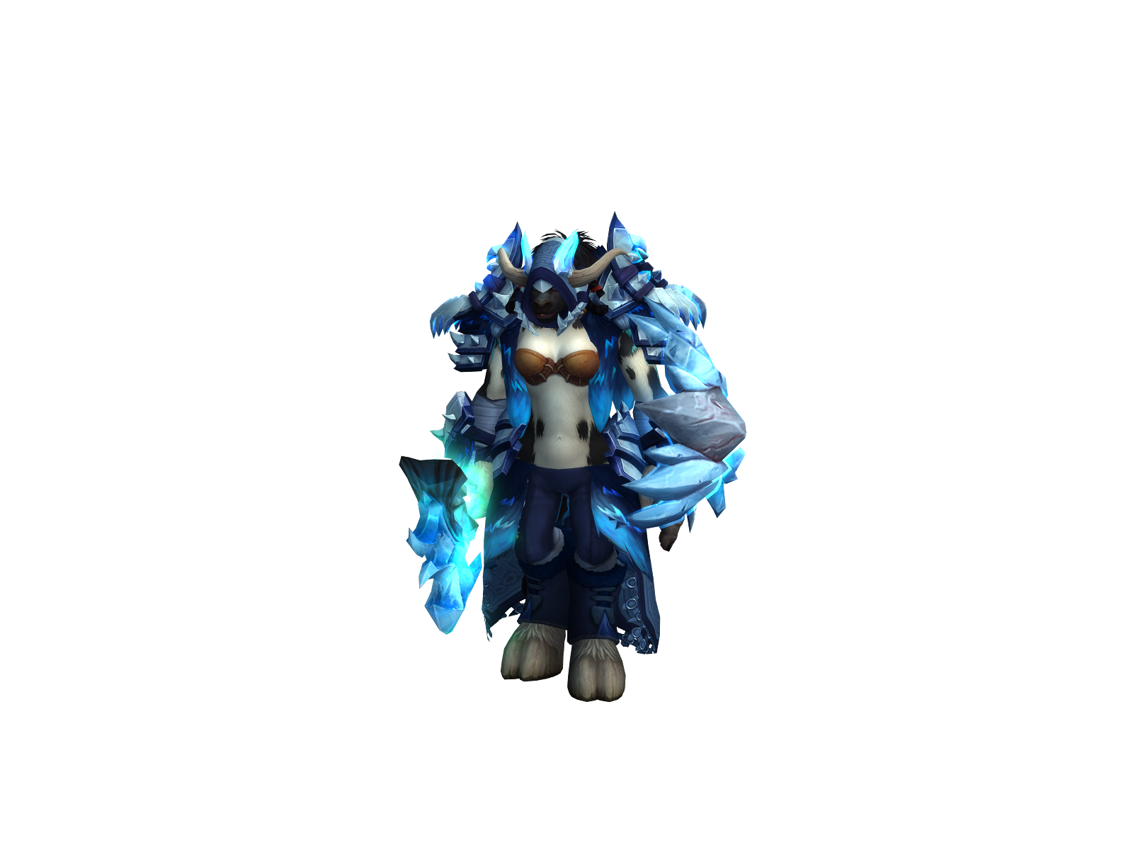 Braíser 3D character render