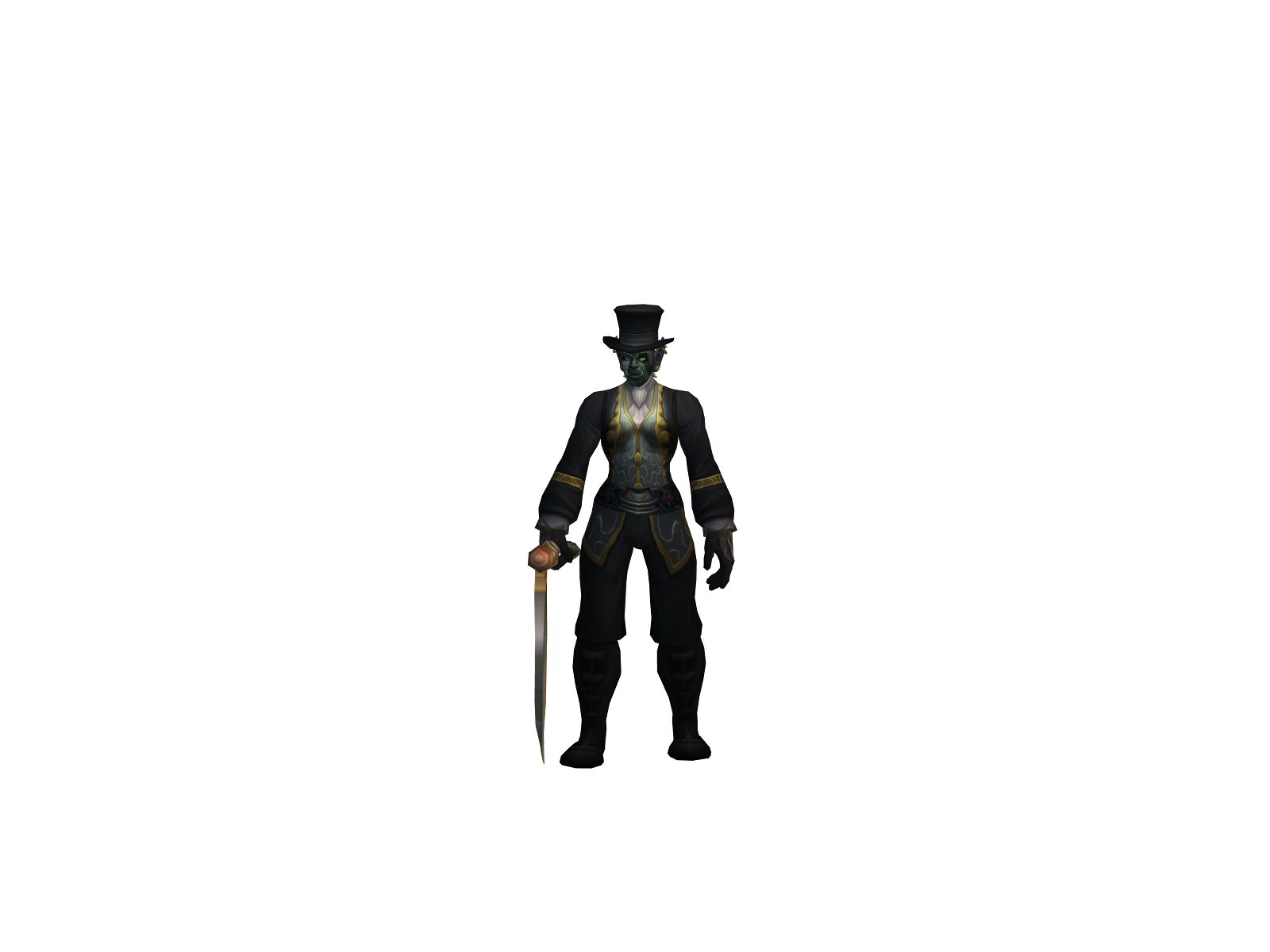 Acetyl 3D character render