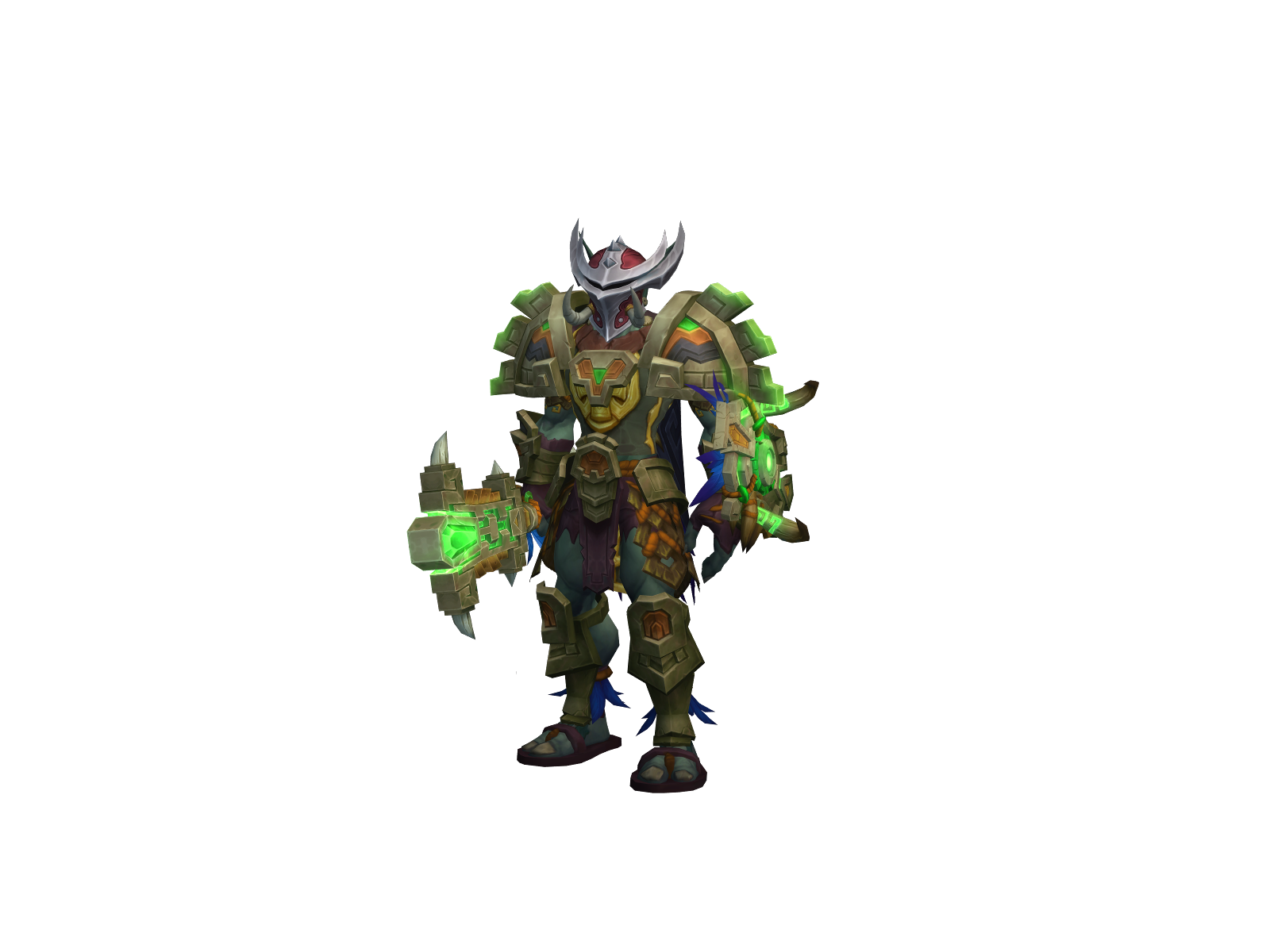 Drakknor 3D character render