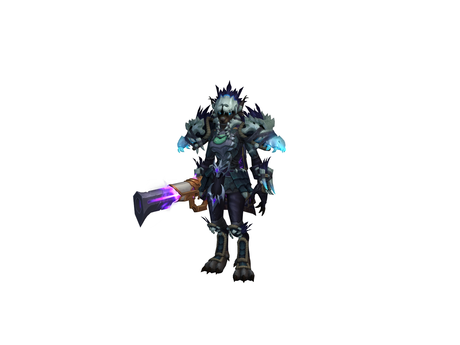 Woelfin 3D character render