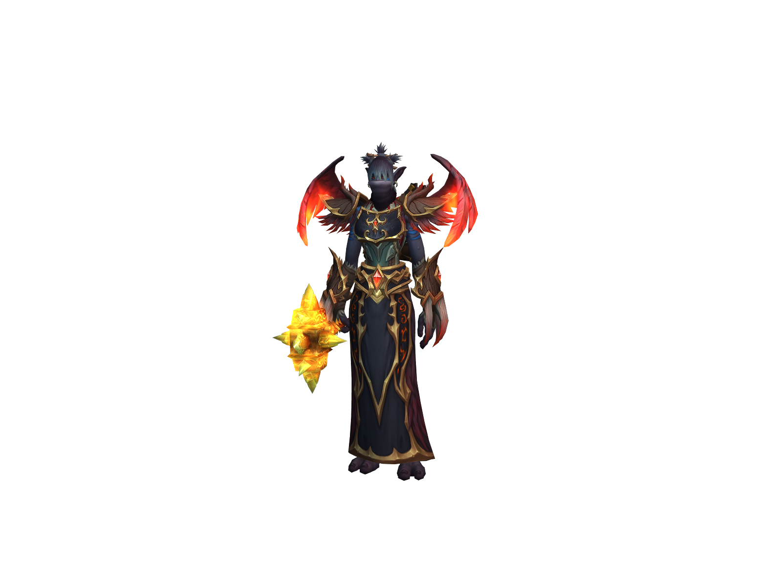 Andrømedâ 3D character render