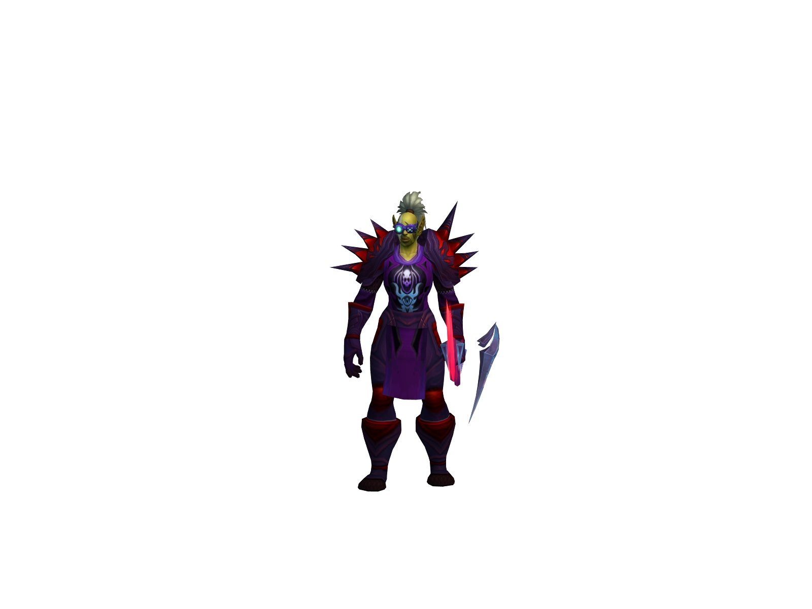 Harpoontraps 3D character render