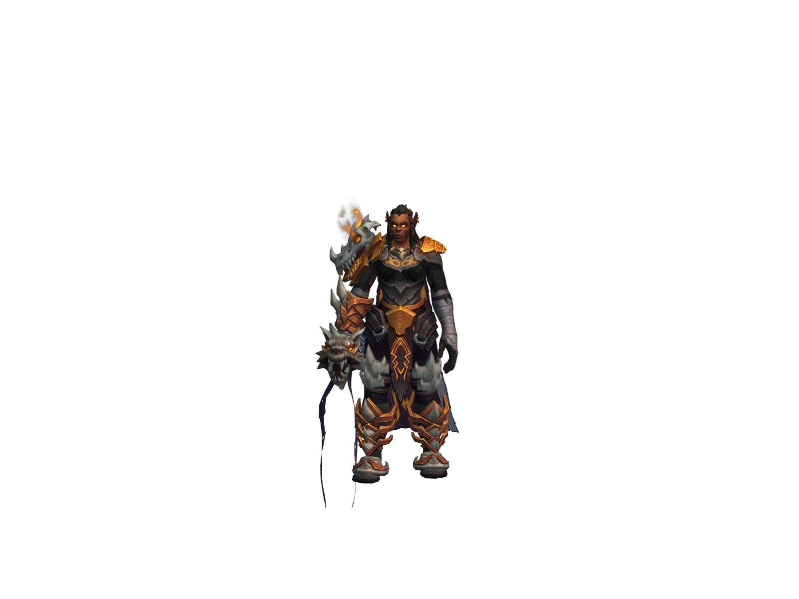 Gresh 3D character render