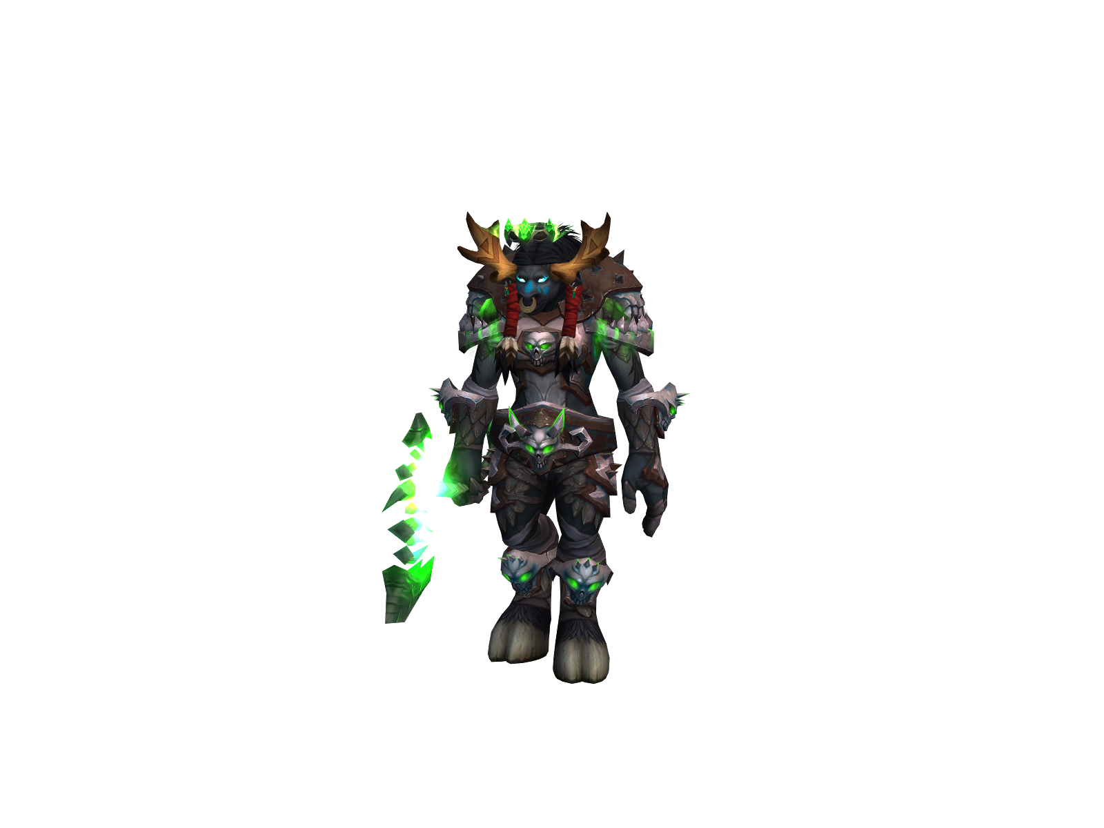 Grimbløød 3D character render