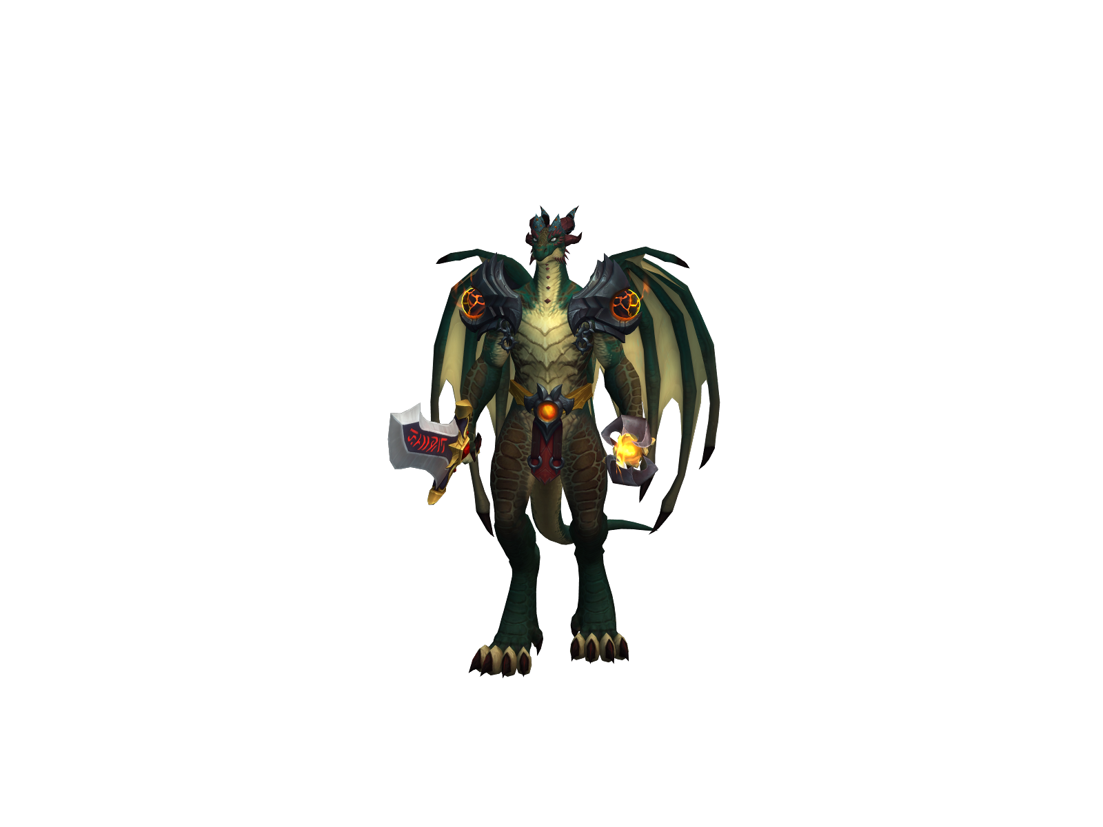 Adydragonski 3D character render