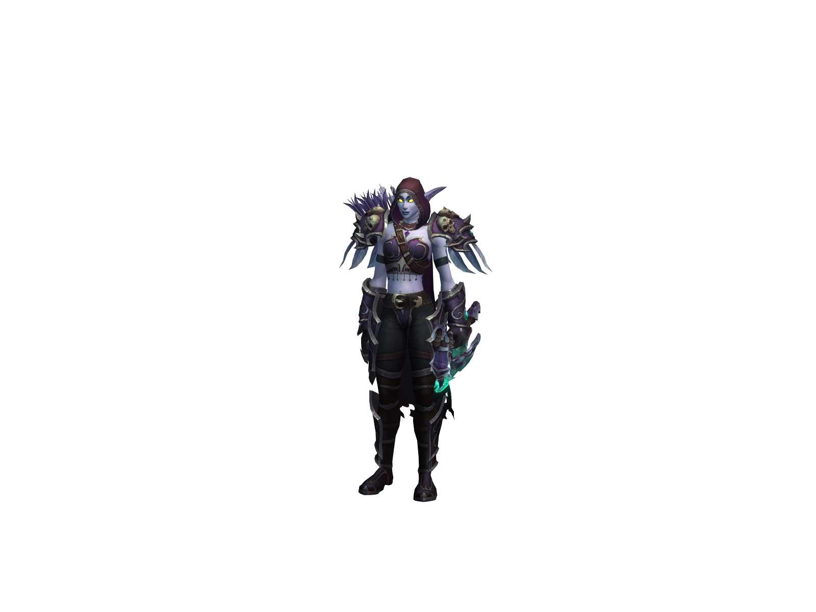 Hoodrych 3D character render
