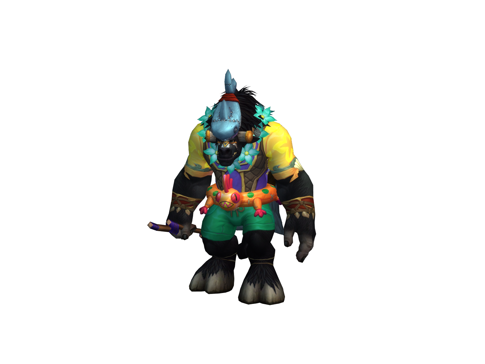 Loswochos 3D character render