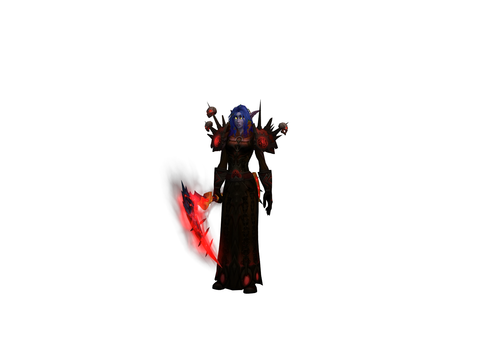 Roghash 3D character render