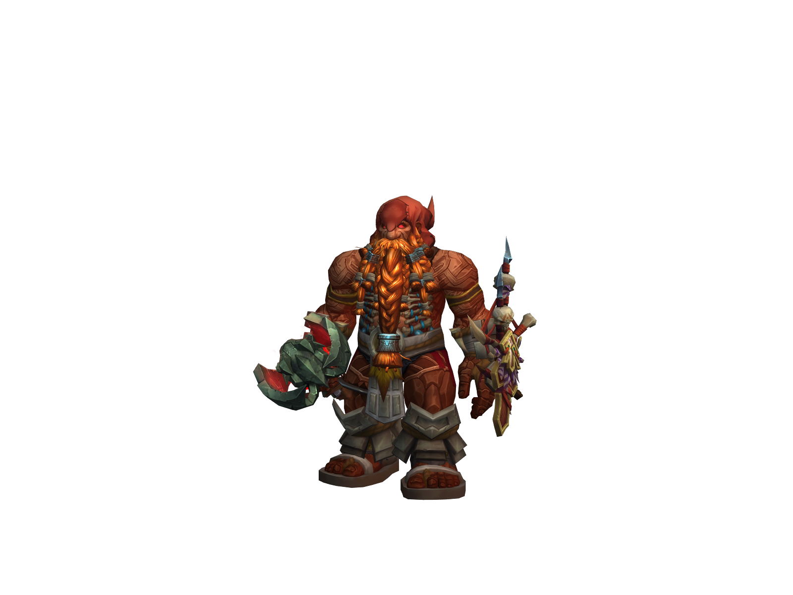 Antike 3D character render