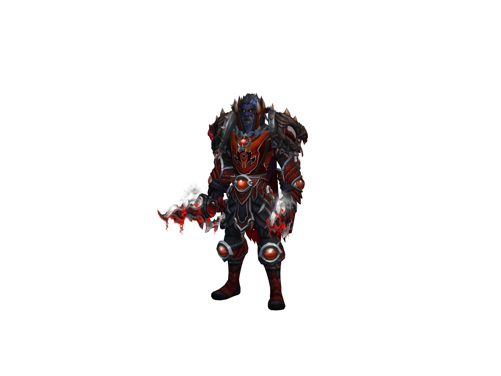 Tombstones 3D character render