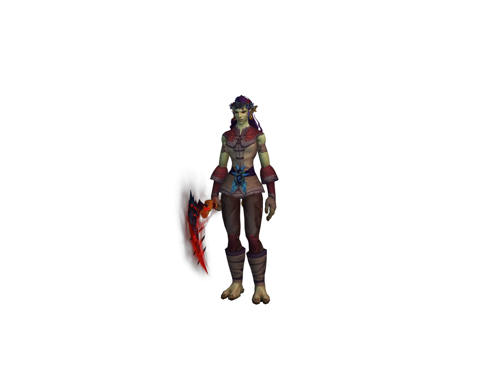 Xêrá 3D character render