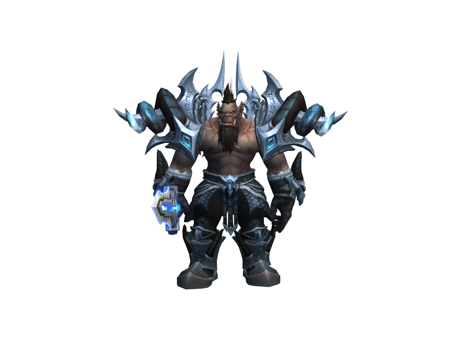 Puhswift 3D character render