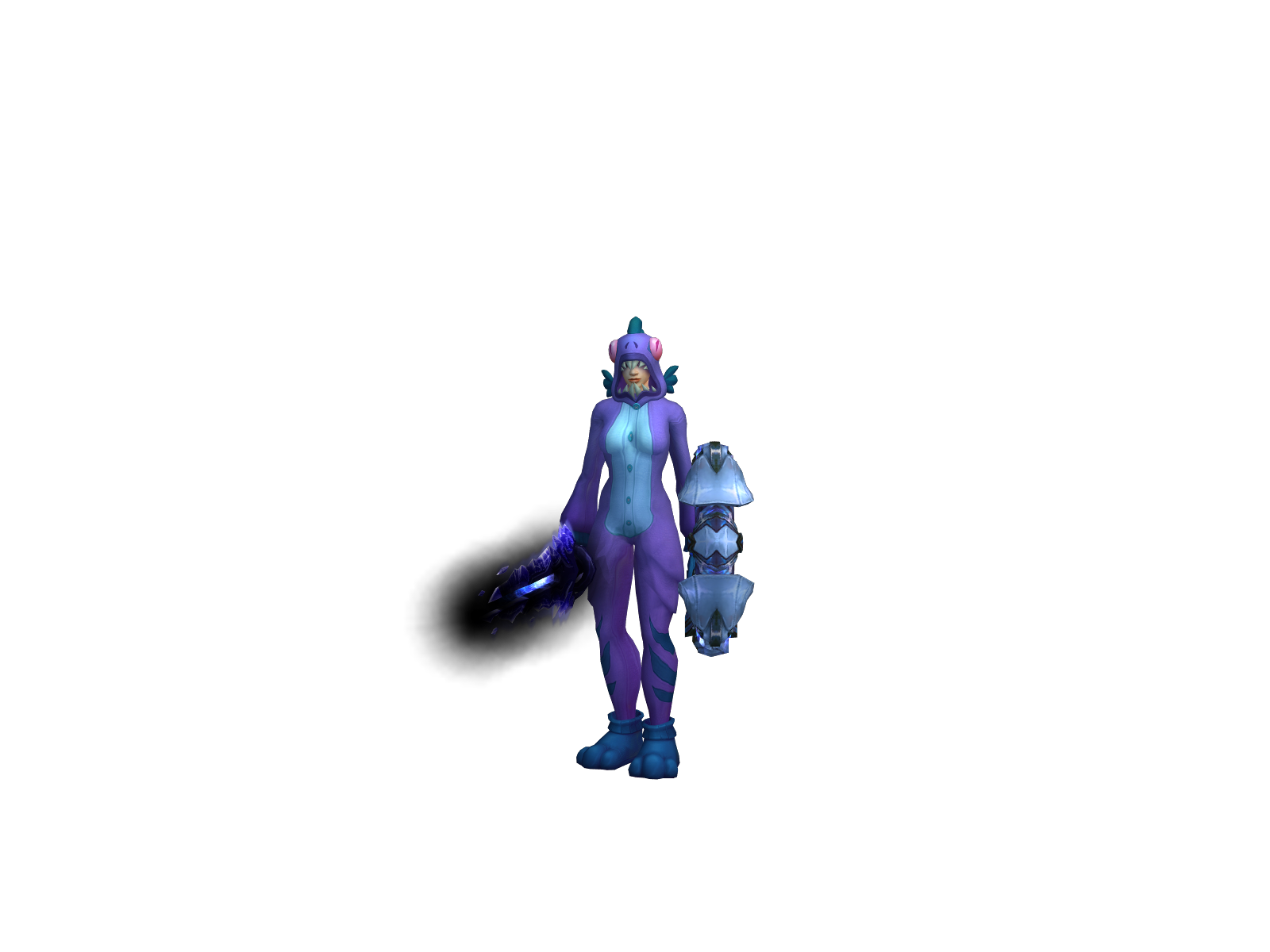 Palotri 3D character render