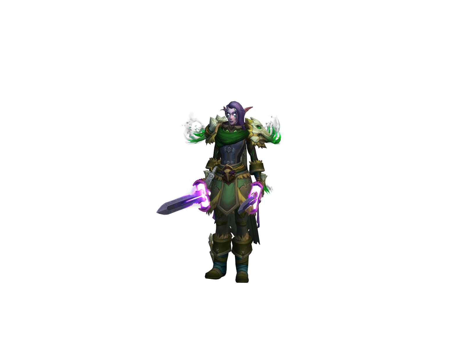 Melvíra 3D character render