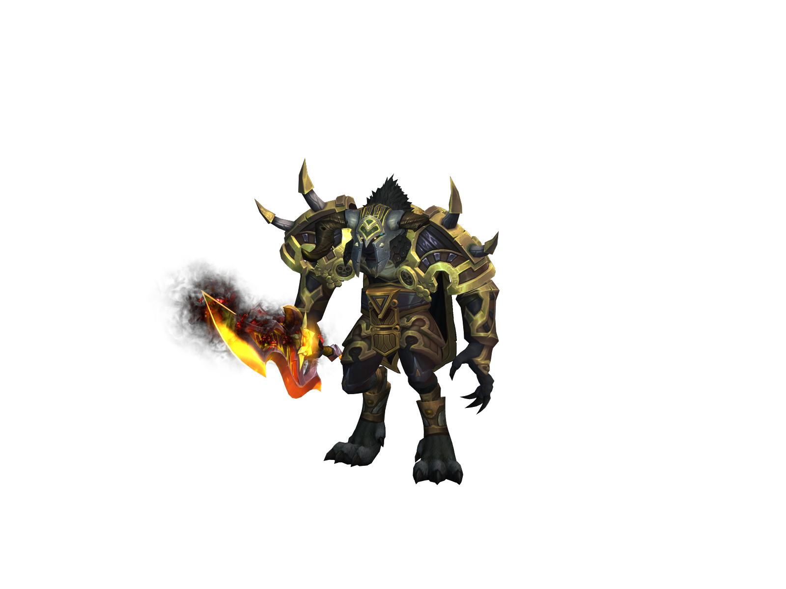 Frostmord 3D character render