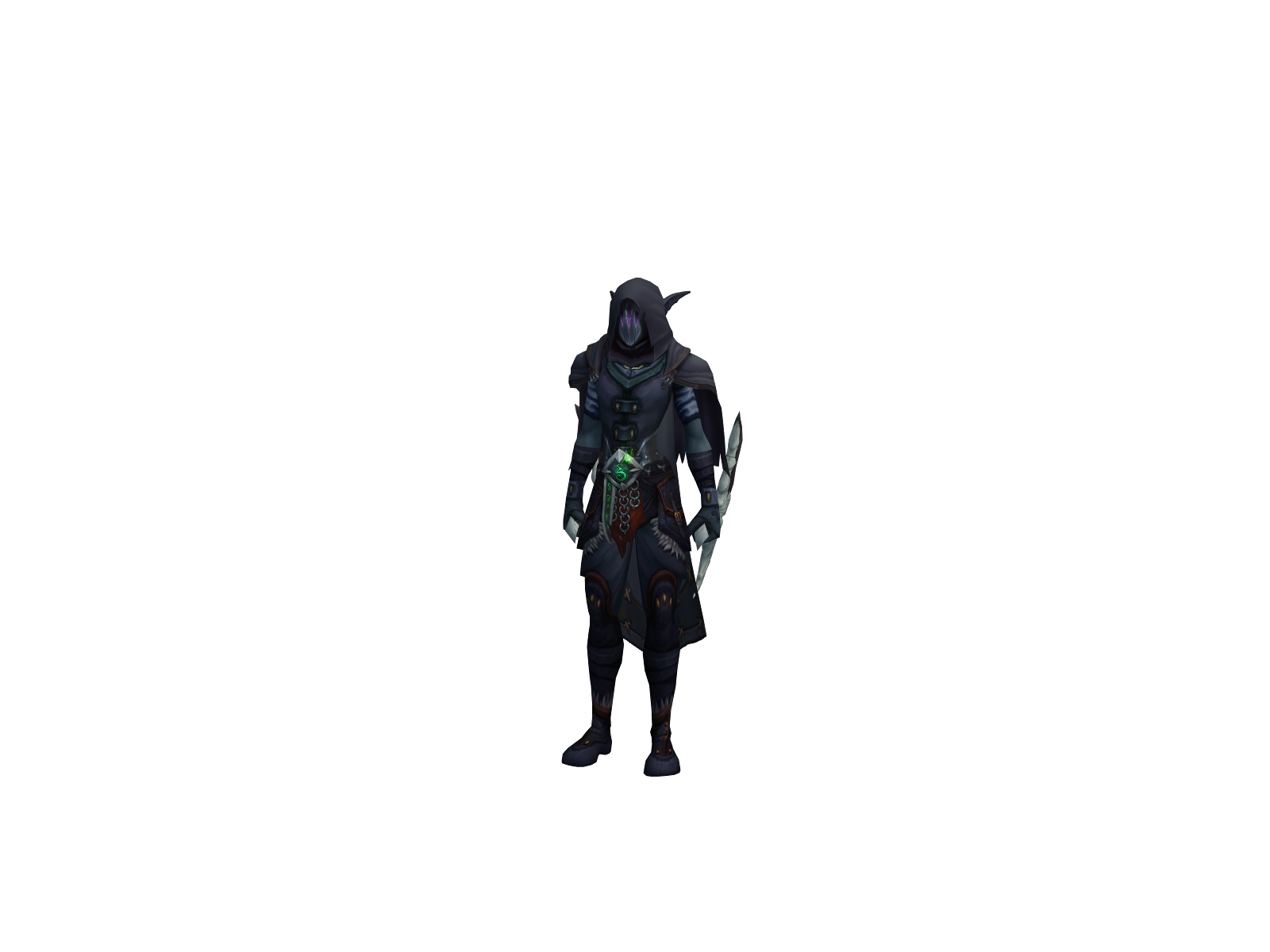 Dmône 3D character render