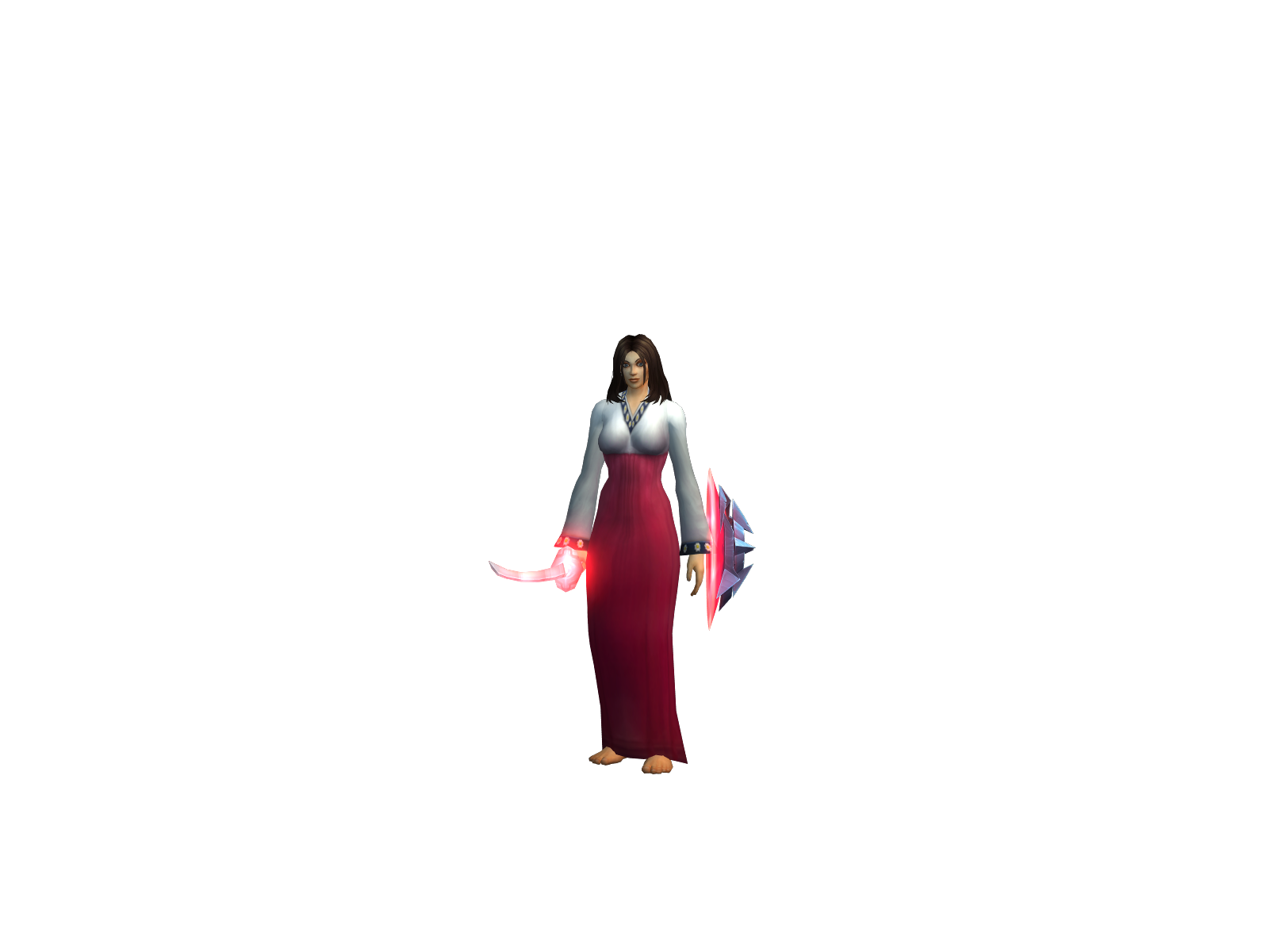 Sábrinâ 3D character render