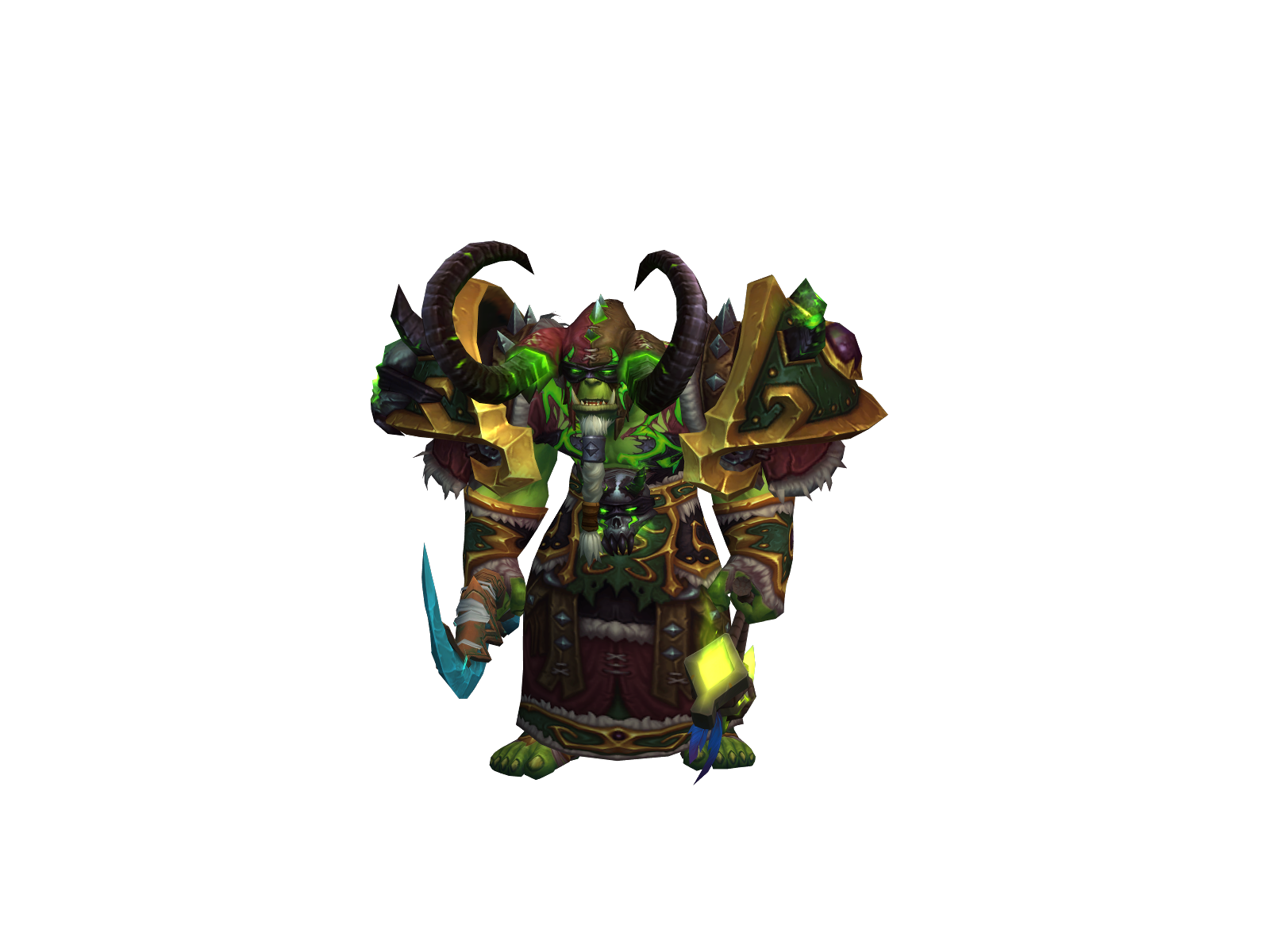 Muwl 3D character render