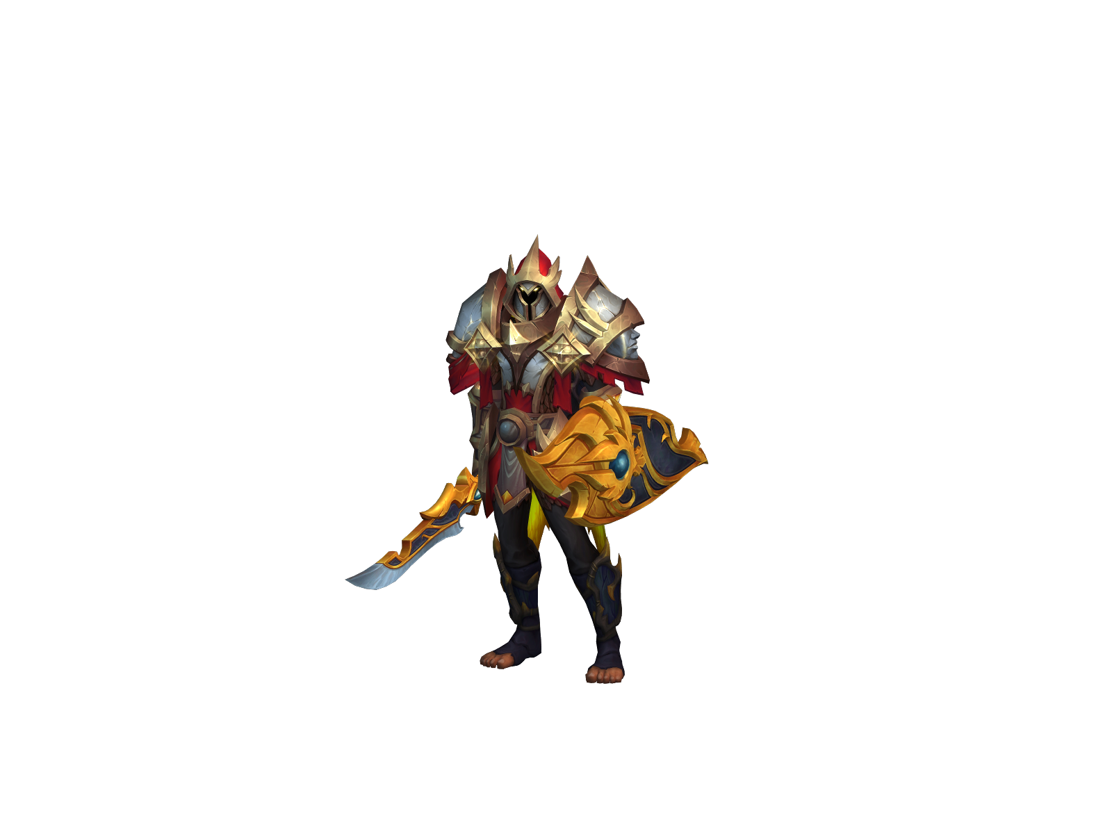 Seniordin 3D character render