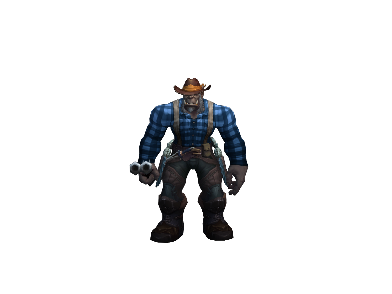 Nixglop 3D character render