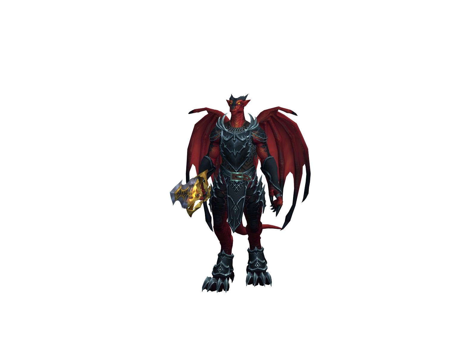 Dhegínsea 3D character render