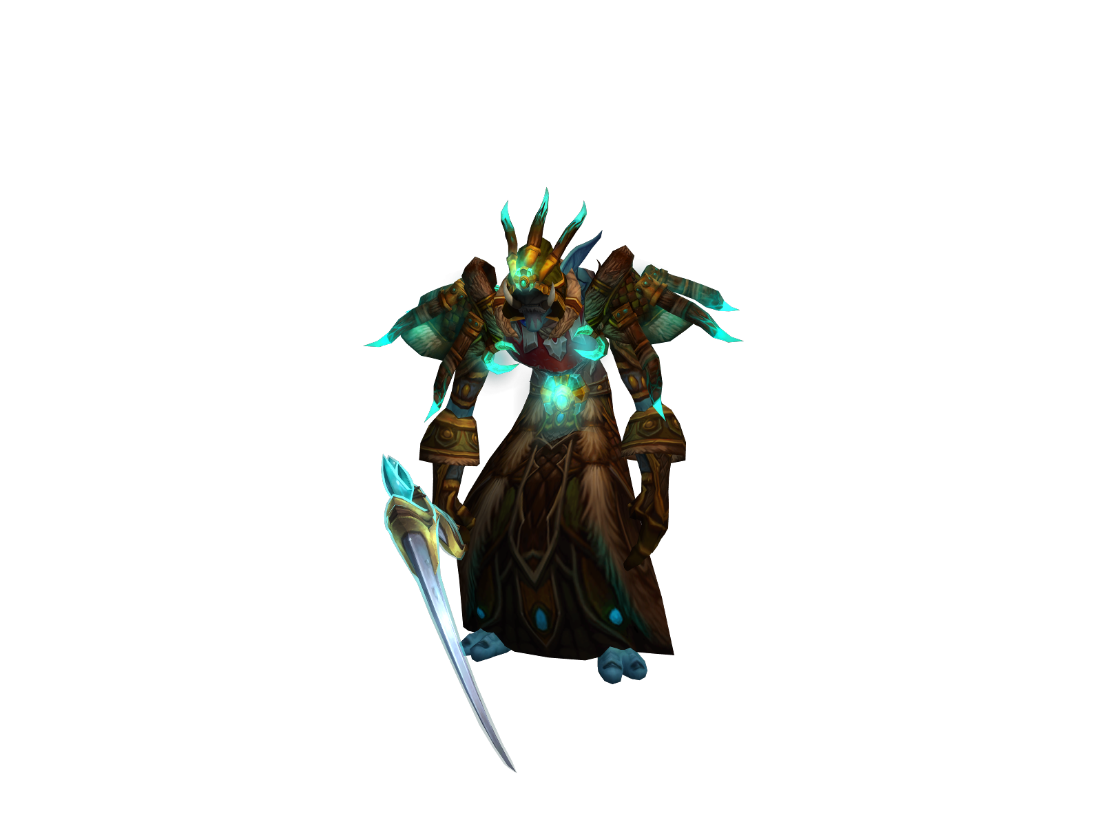 Nower 3D character render