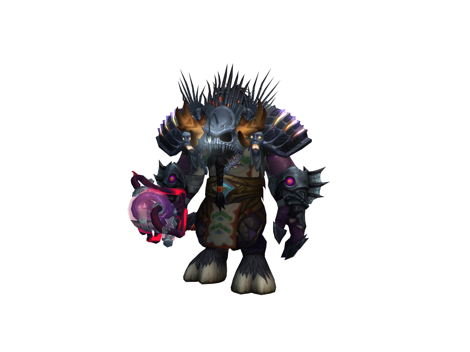 Shócks 3D character render