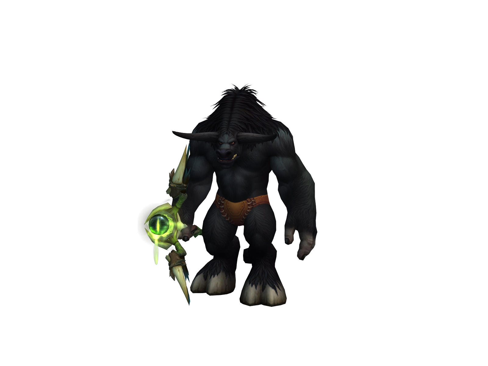 Wiescha 3D character render