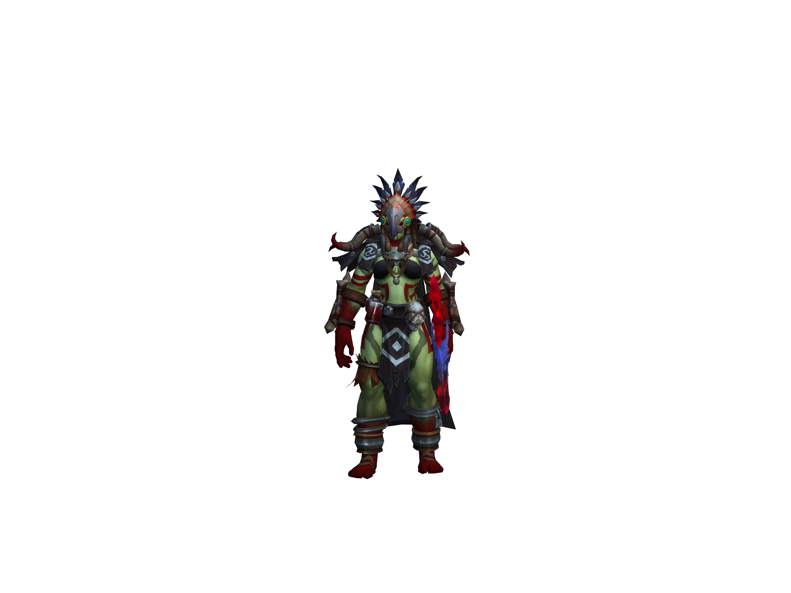 Klipz 3D character render