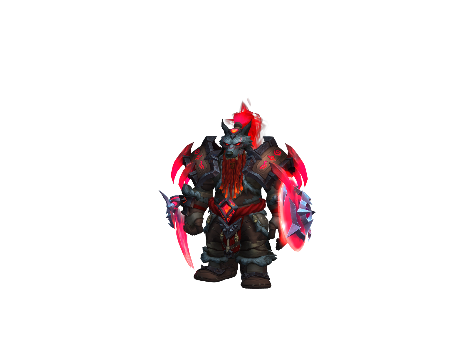 Gangmatt 3D character render