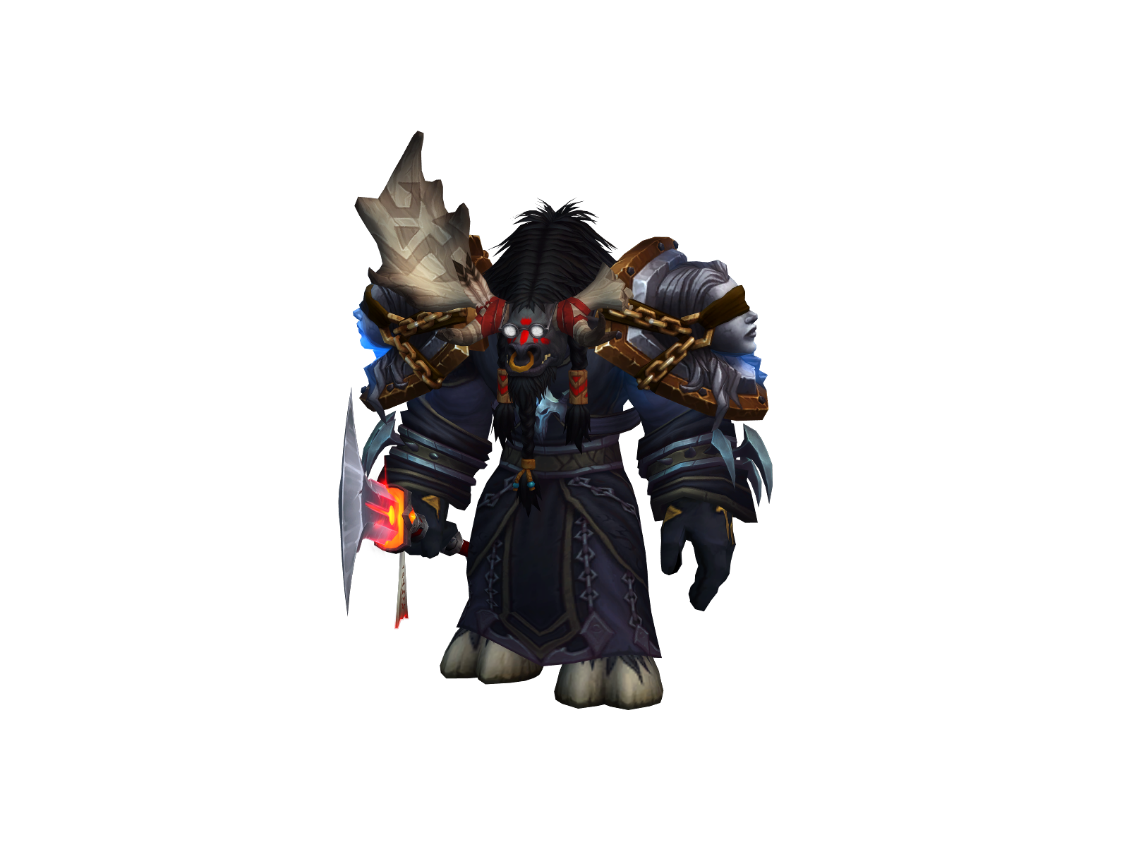 Pajeon 3D character render