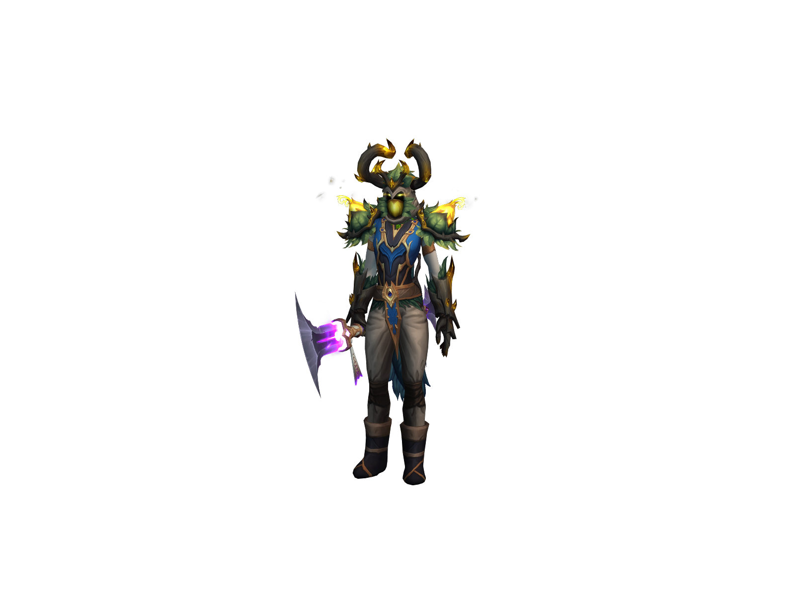 Earthwyrm 3D character render