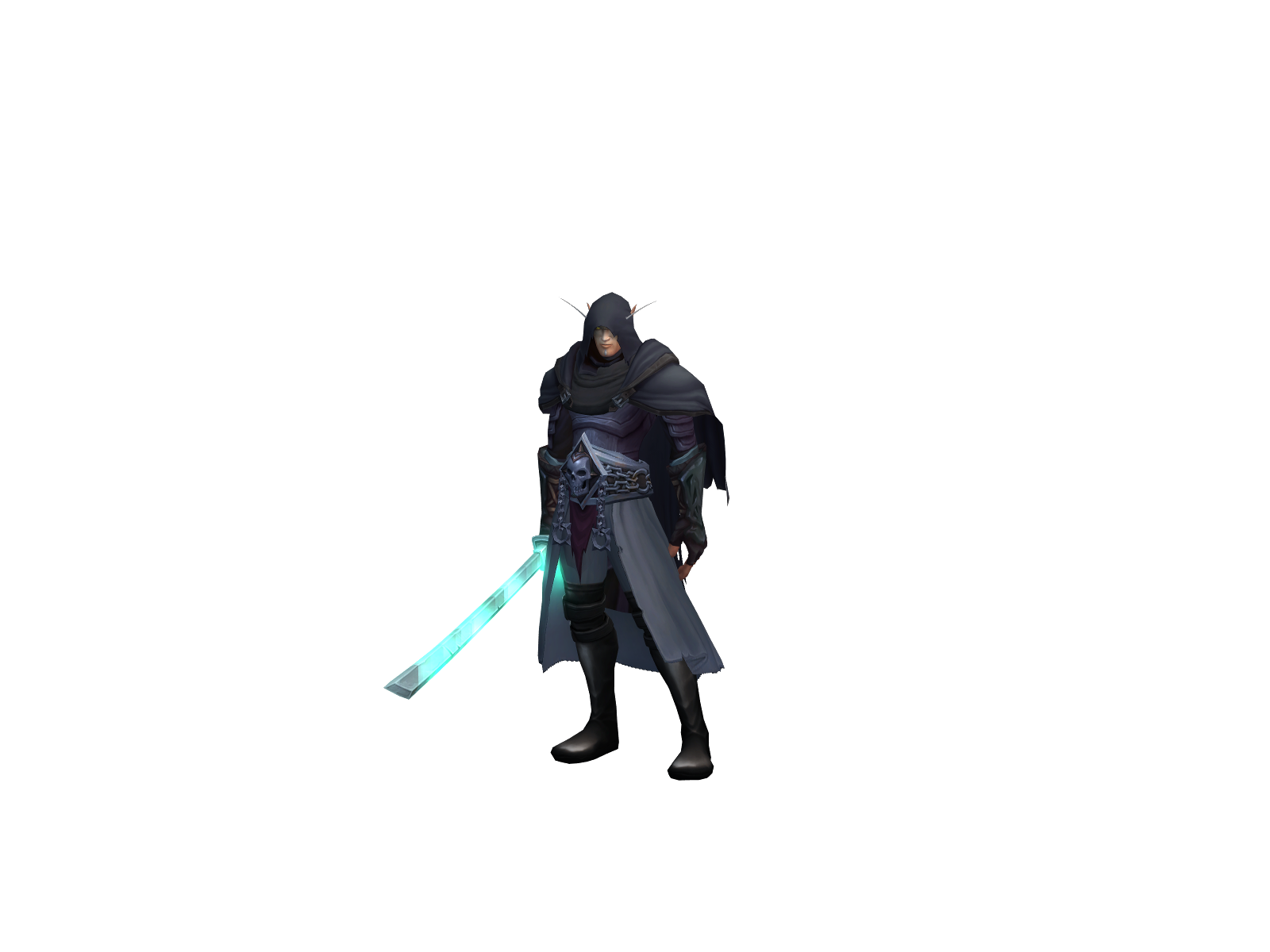 Holyhåd 3D character render