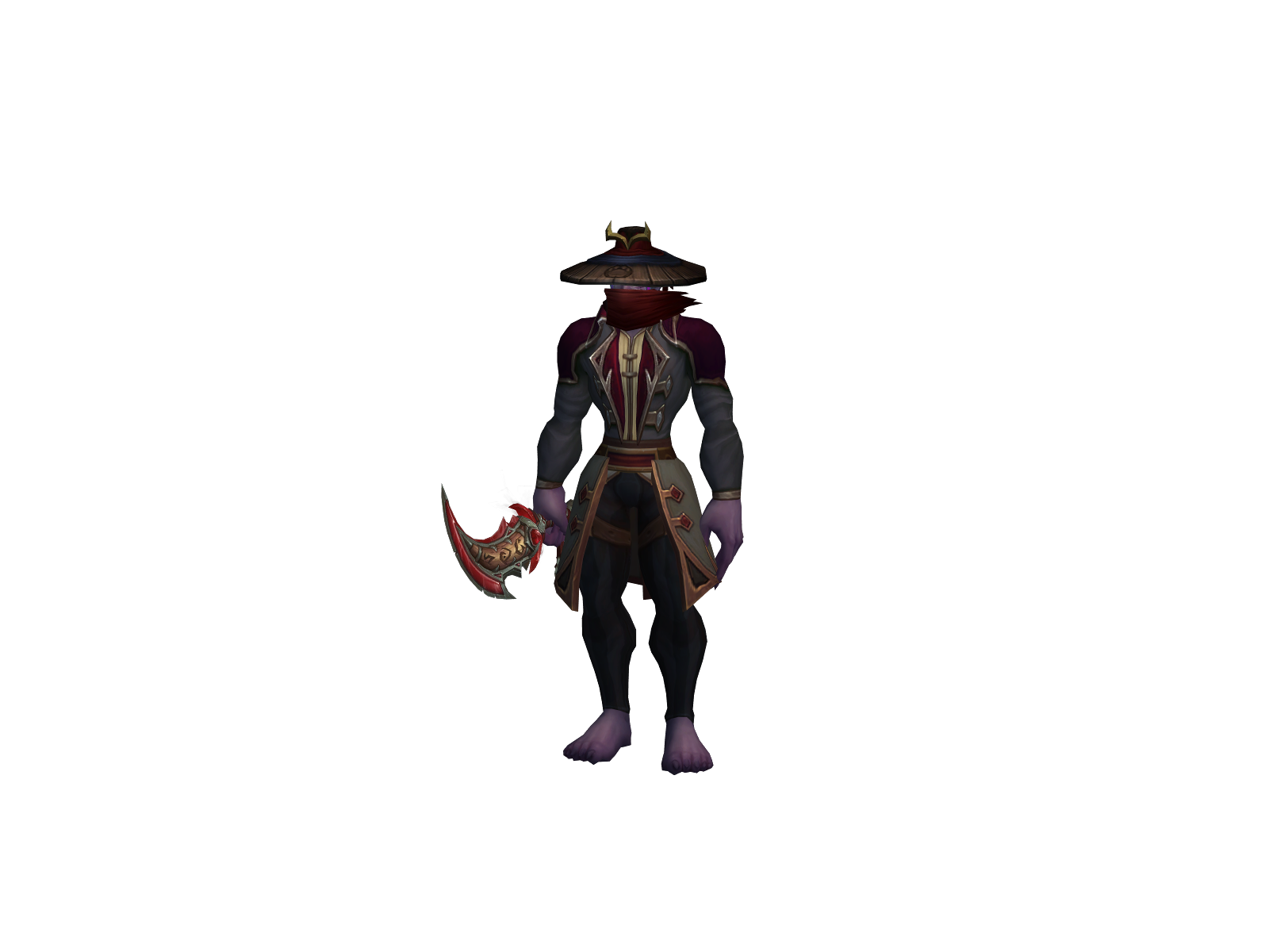 Dingzhulang 3D character render