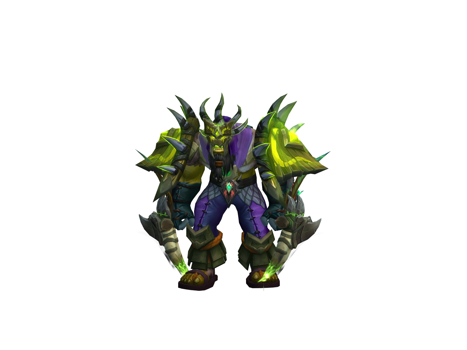 Sharag 3D character render