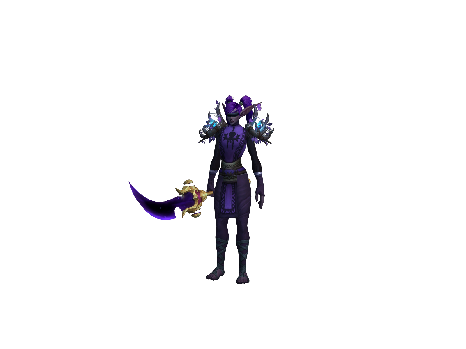 Nesîa 3D character render