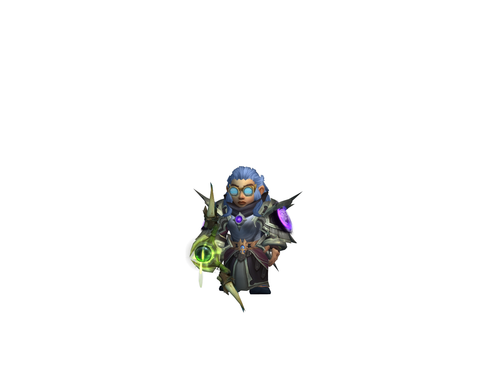 tallyby 3D character render