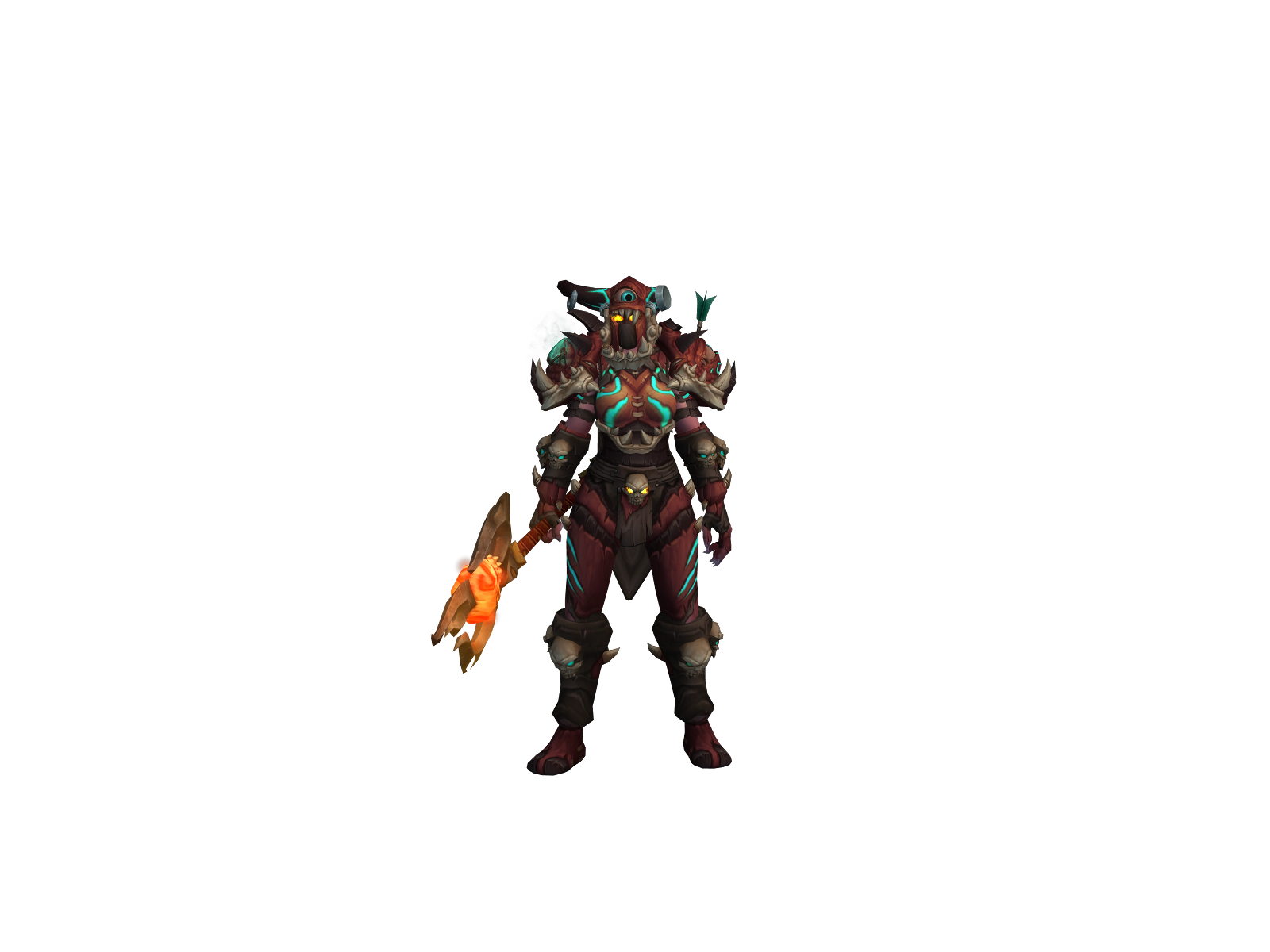 Kaazrakh 3D character render