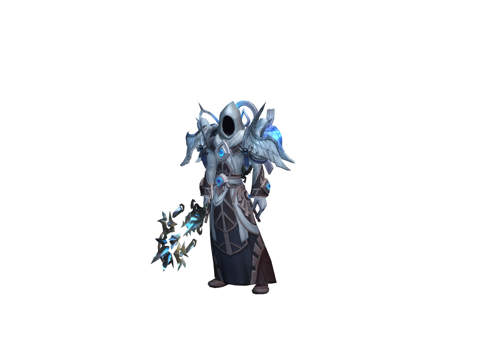 Thevax 3D character render