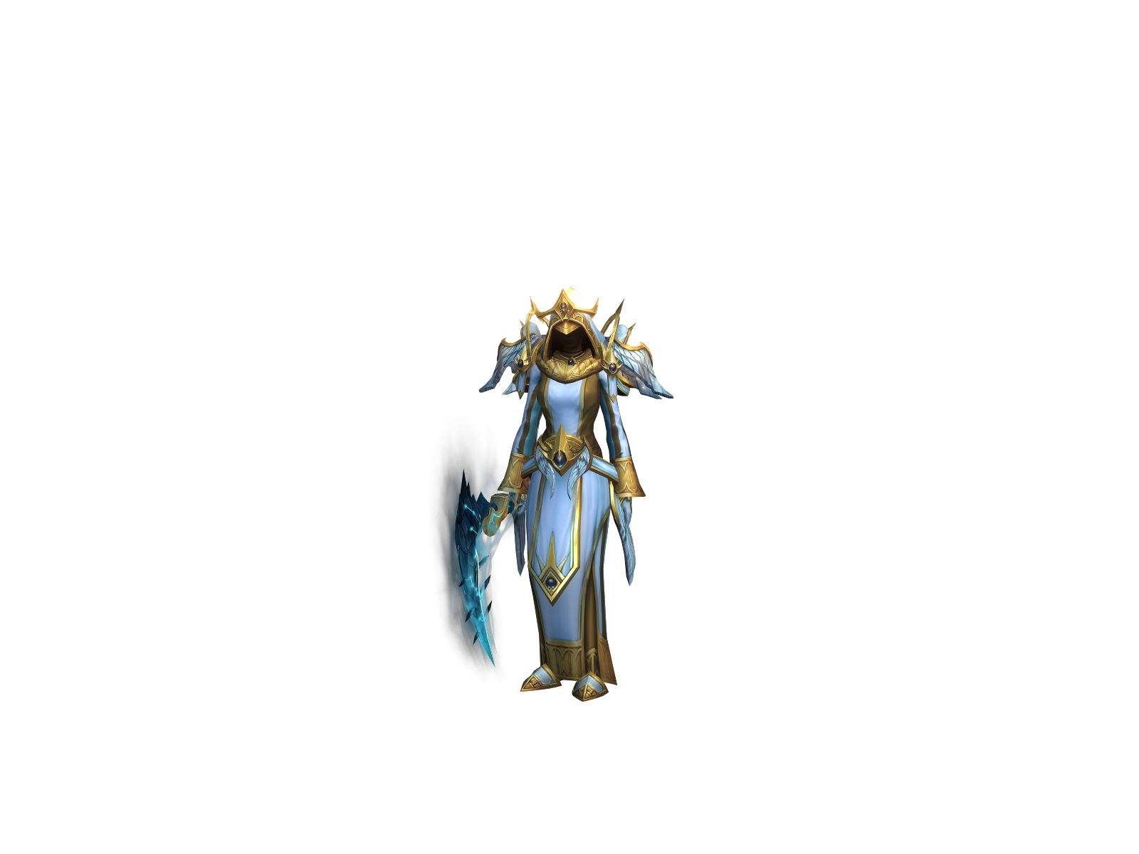 Sharkouly 3D character render