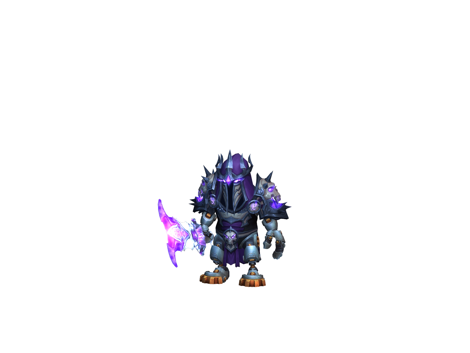 Zeromancer 3D character render